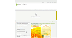 Desktop Screenshot of multidea.it